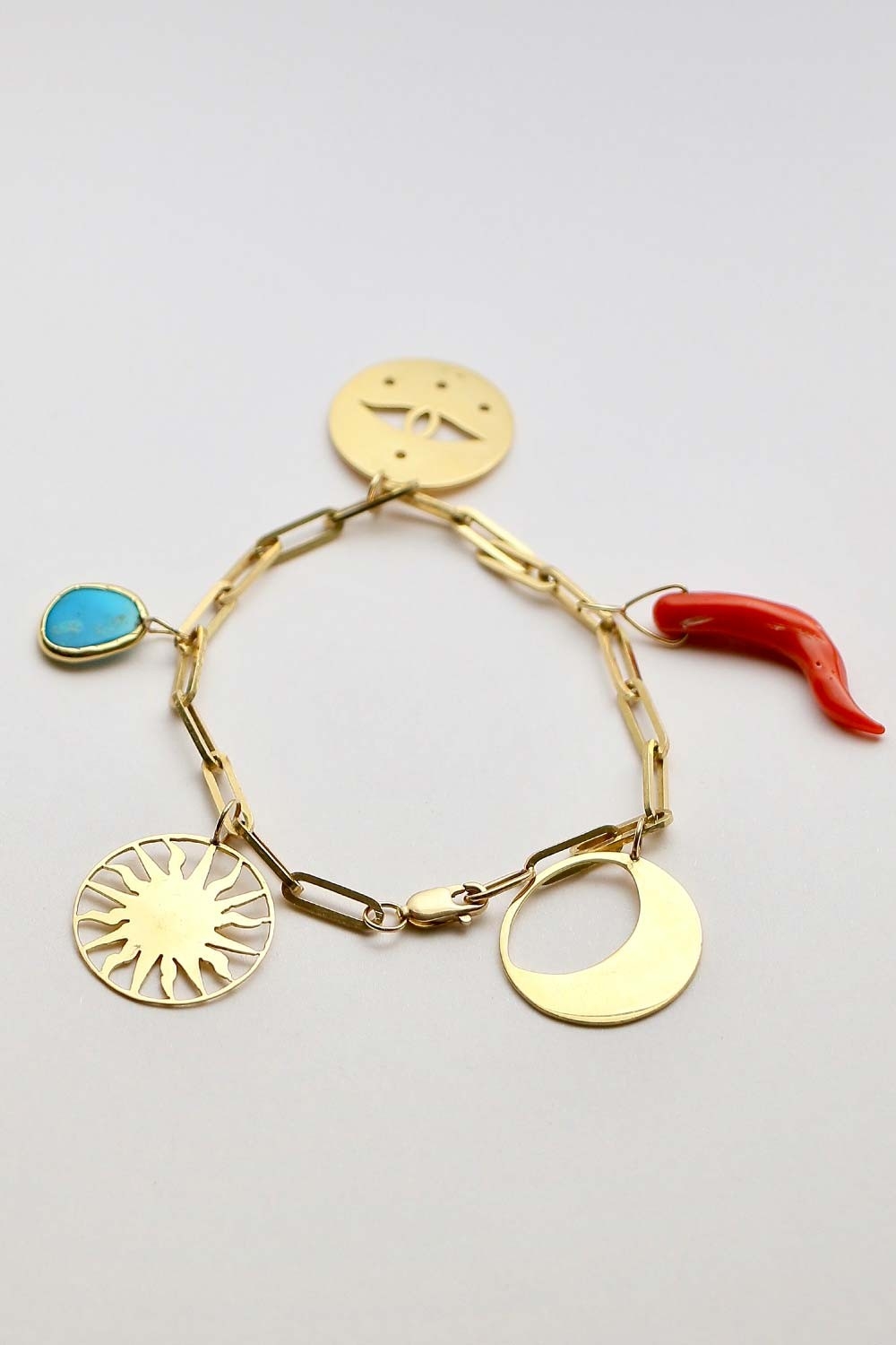 Bracelet multi-charms