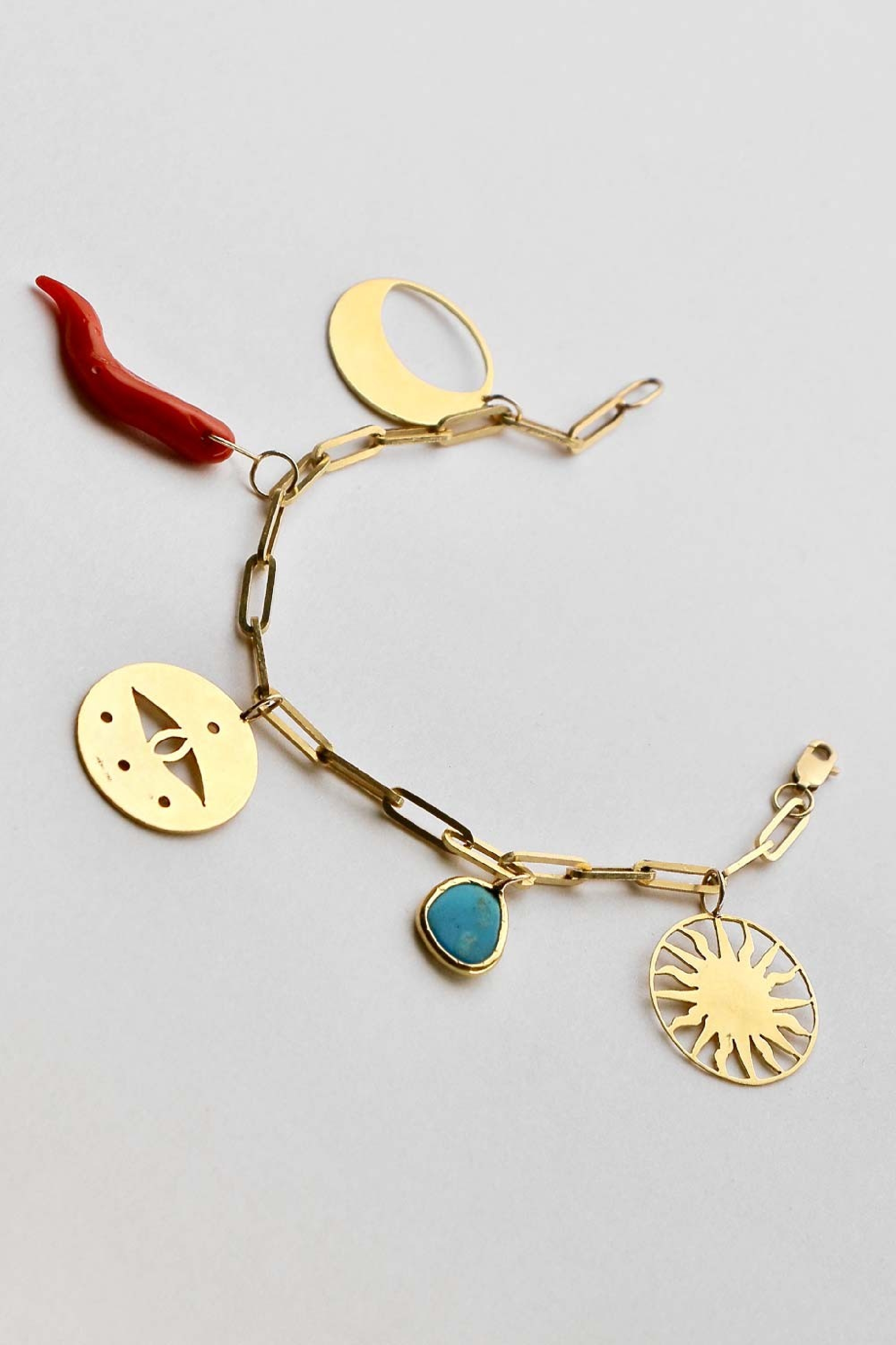 Bracelet multi-charms