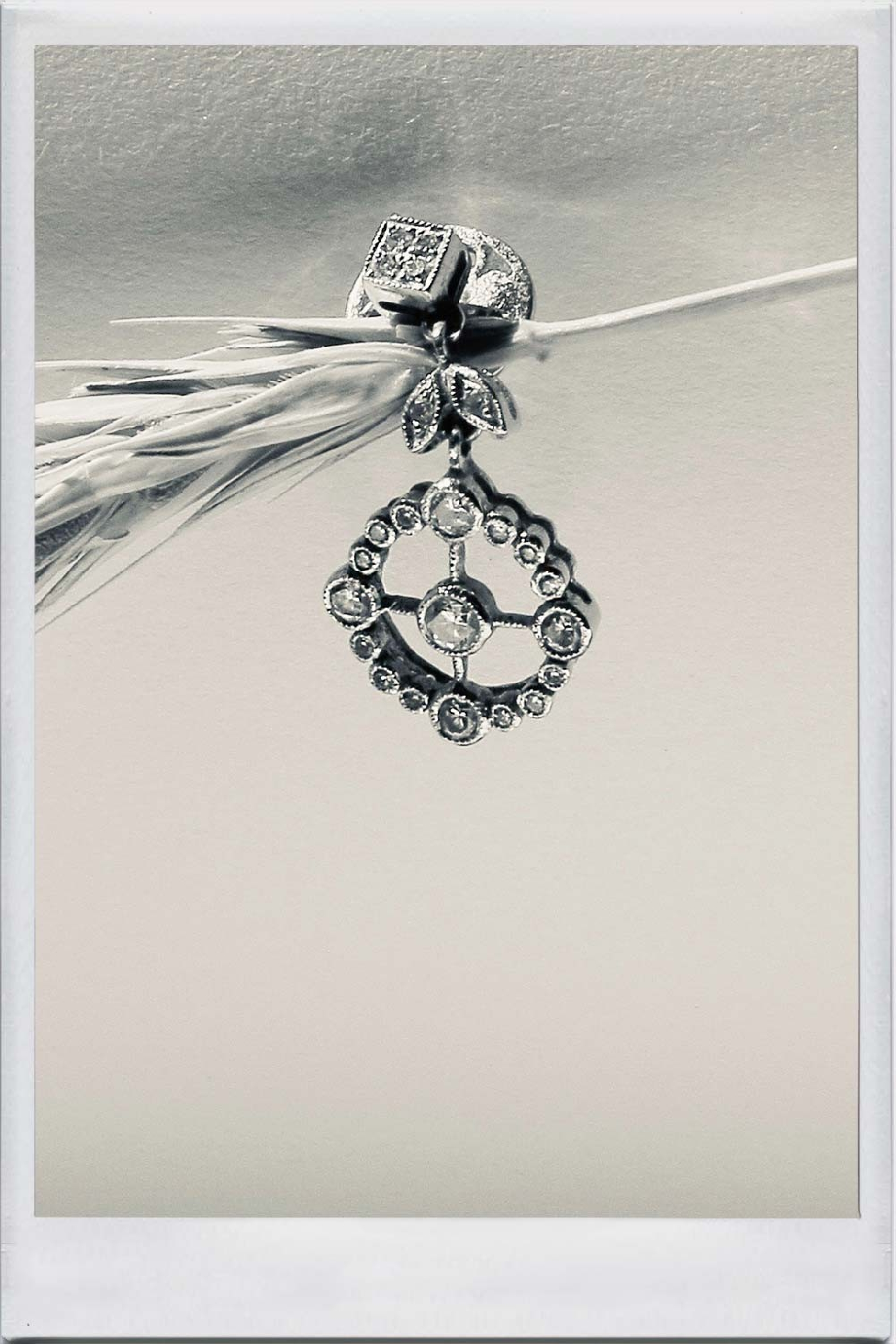 Diamond earrings