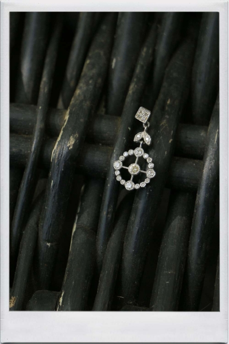 Boucle d'oreille diamants