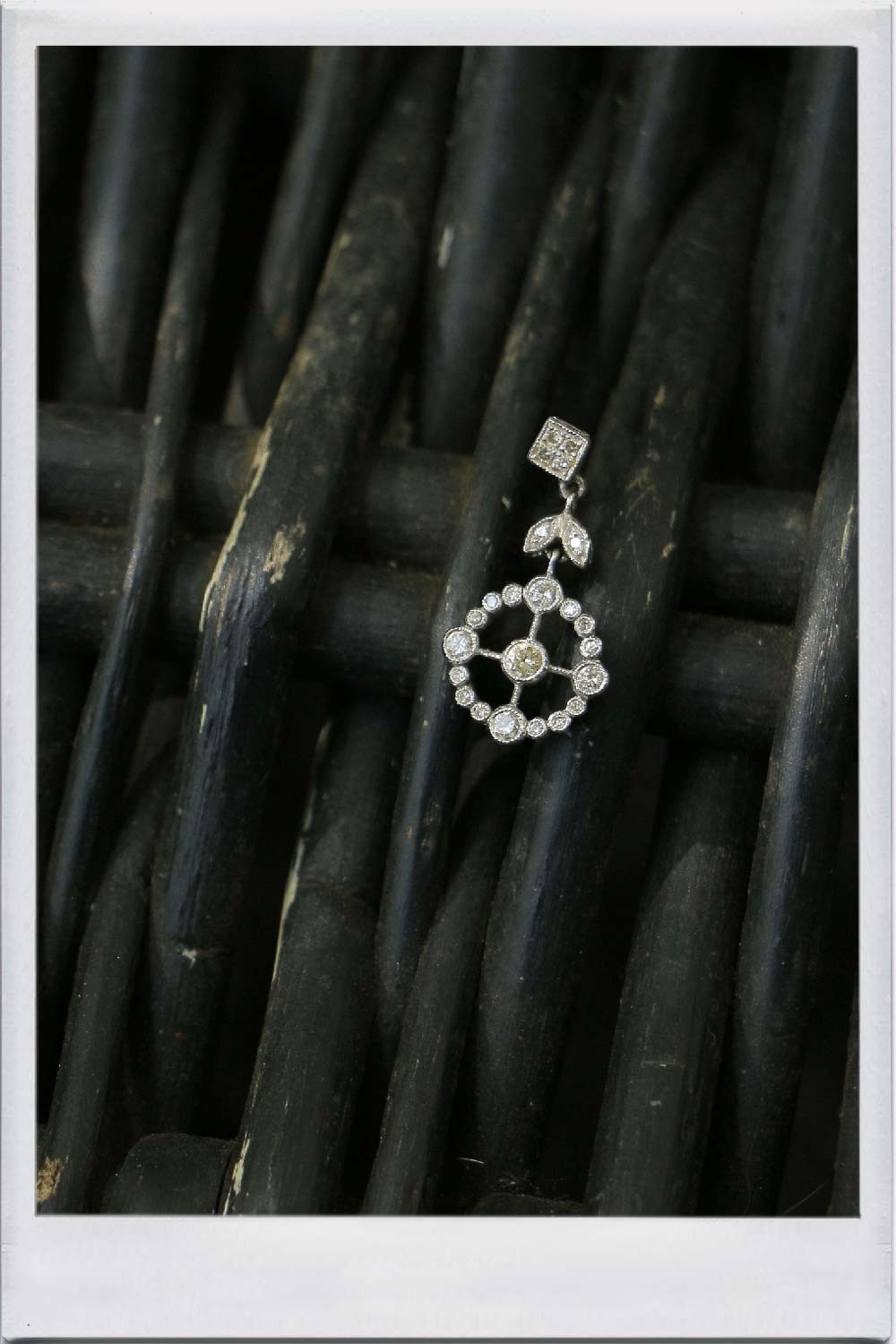 Boucle d'oreille diamants