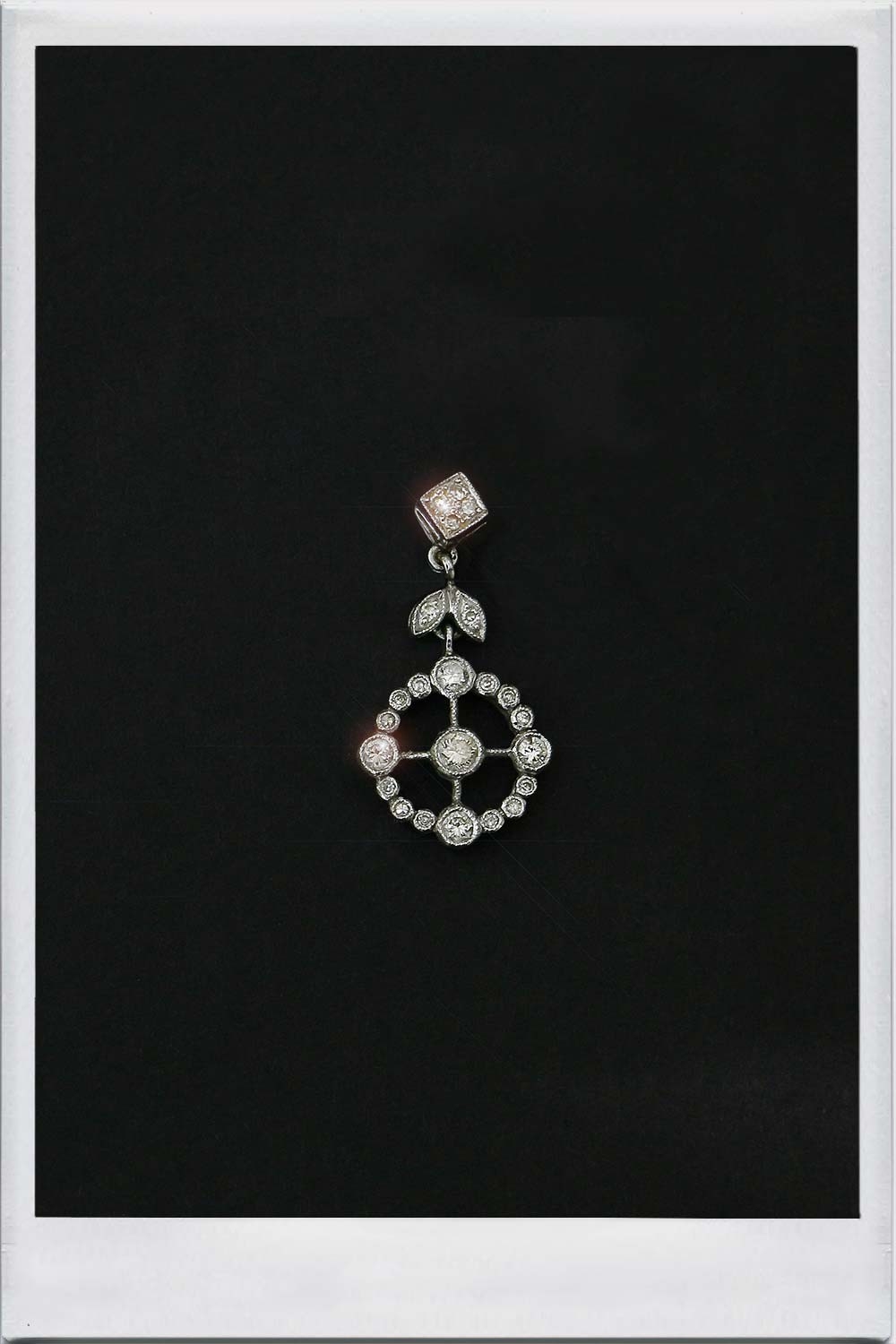Boucle d'oreille diamants