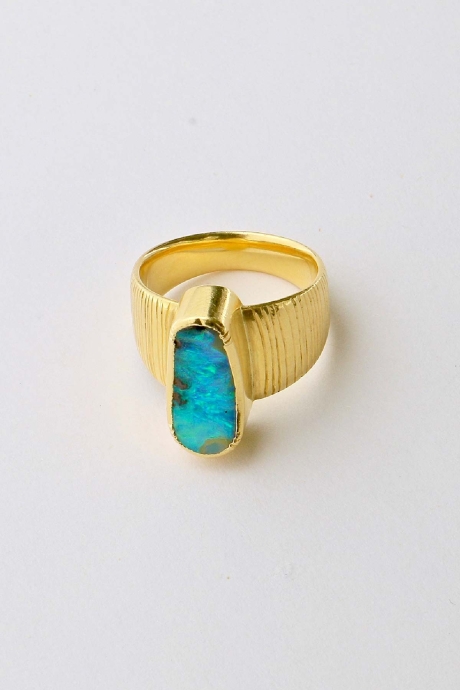 Bague opale