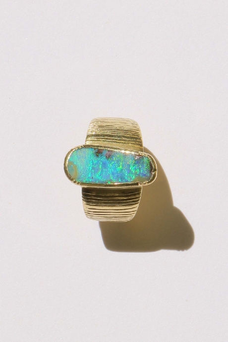 Bague opale