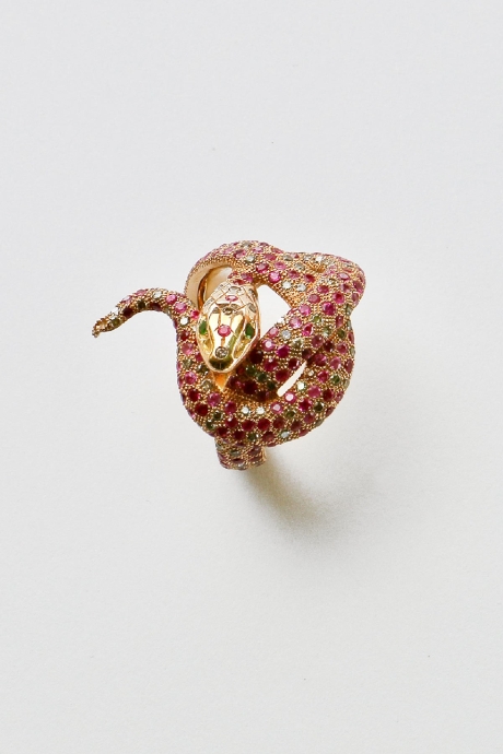 Le serpent rose